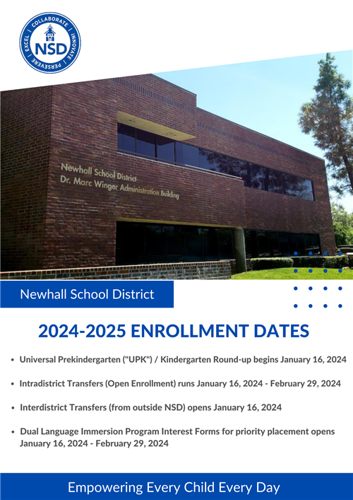 Enrollment Dates Flyer 